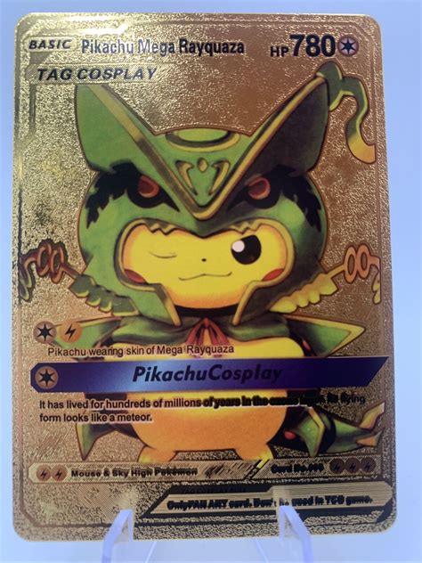 pikachu mega rayquaza.